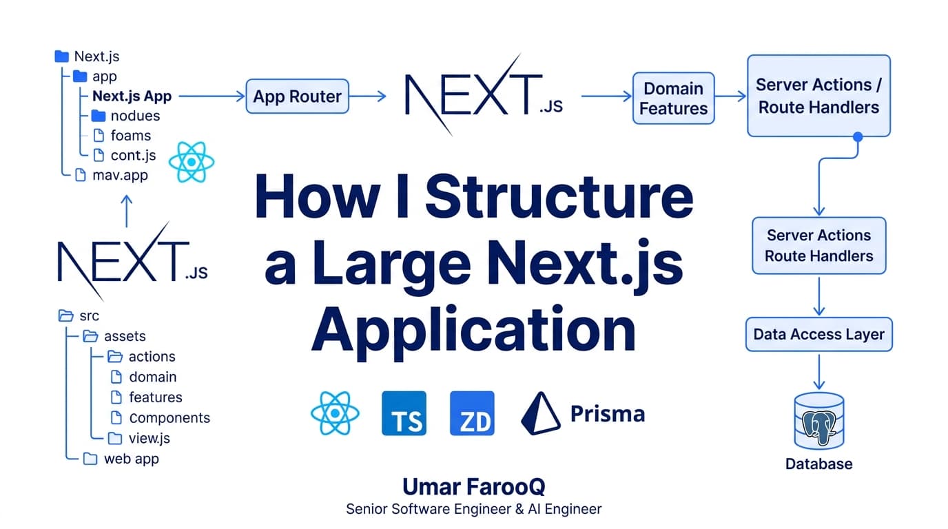 How I Structure a Large Next.js Application