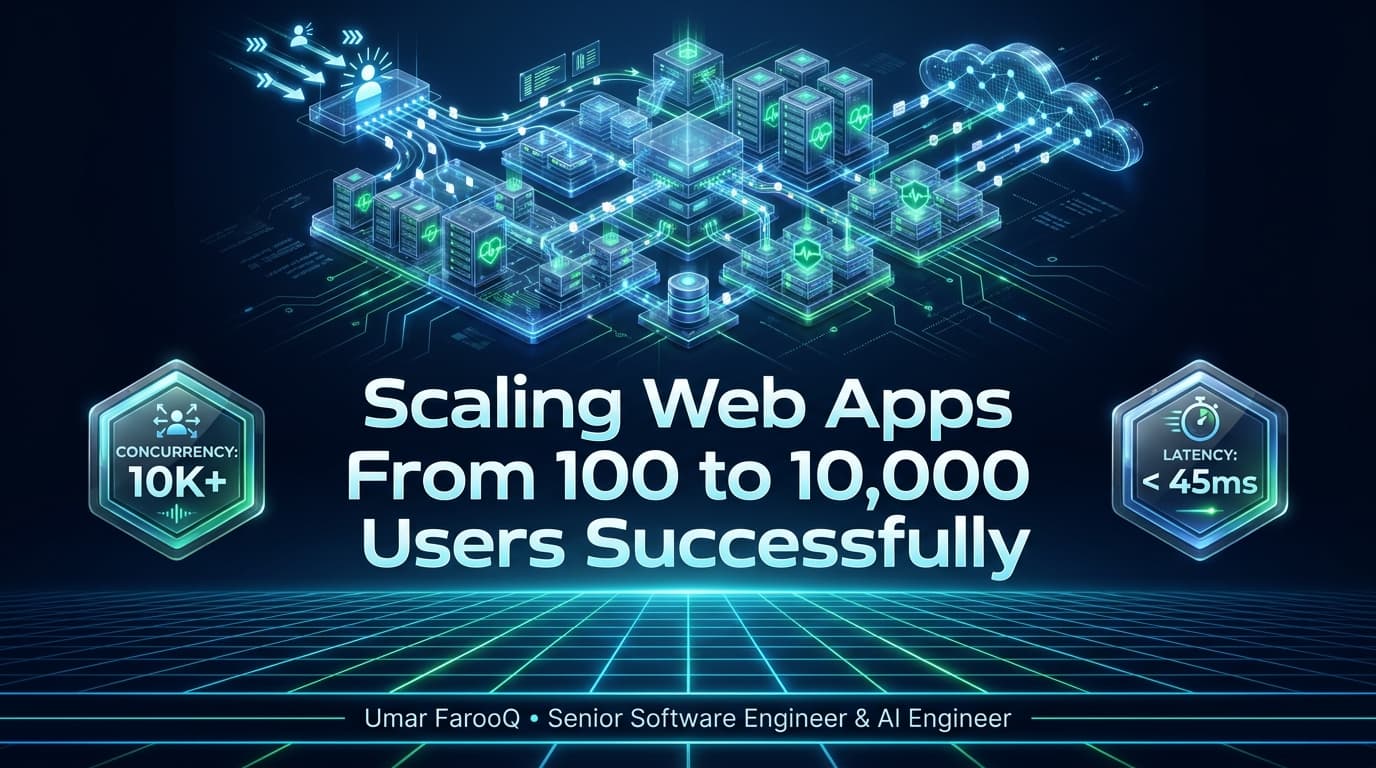 Scaling Web Apps From 100 to 10,000 Users Successfully