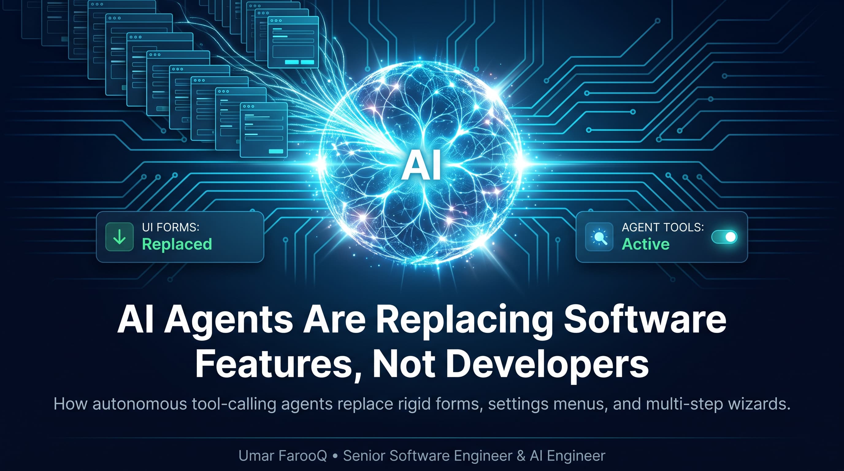 Why AI Agents Are Replacing Traditional Software Features