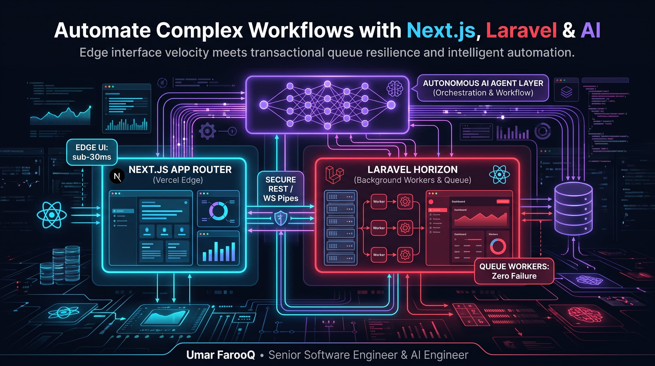 How to Automate Complex Business Workflows Using Next.js, Laravel, and AI Agents