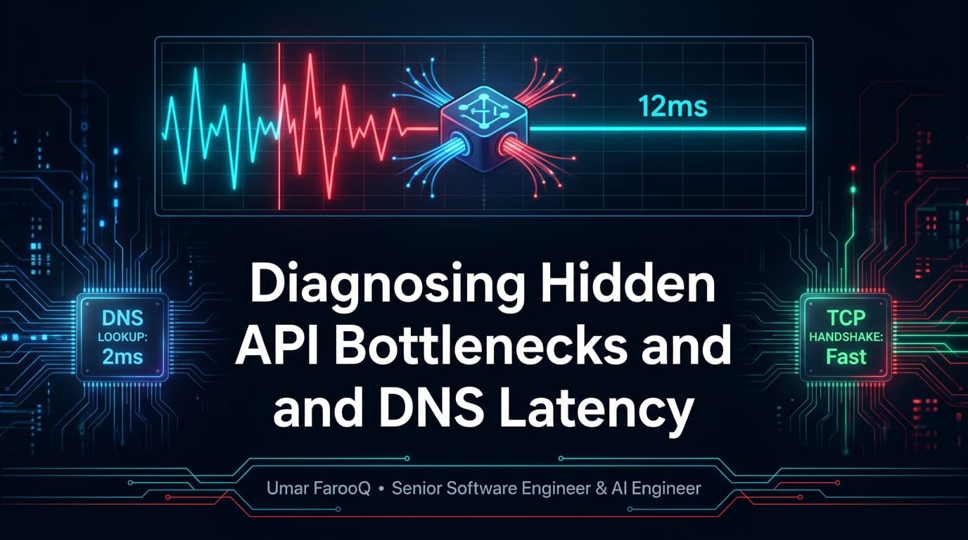 Diagnosing Hidden API Bottlenecks and DNS Latency