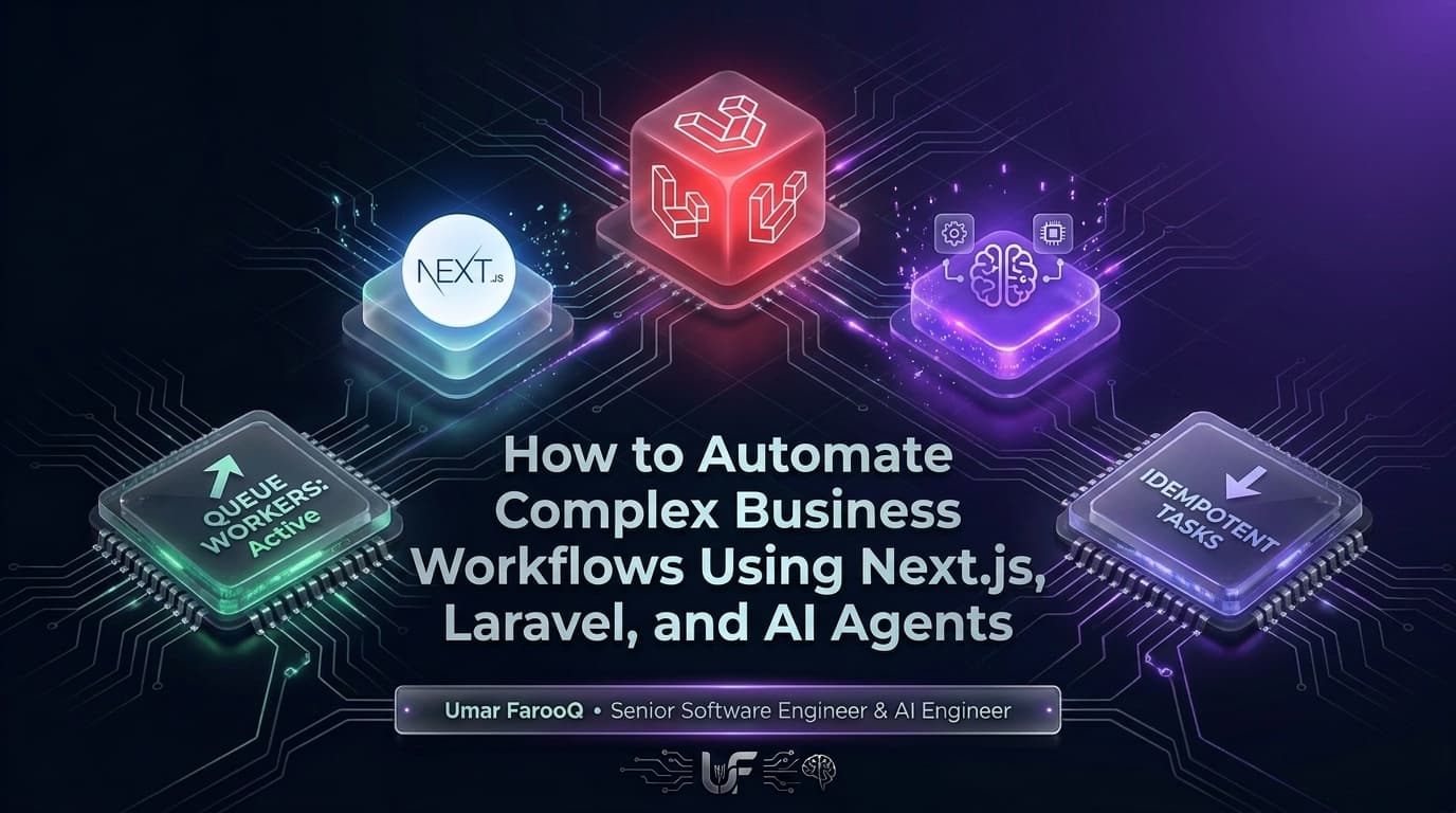 How to Automate Complex Business Workflows Using Next.js, Laravel, and AI Agents