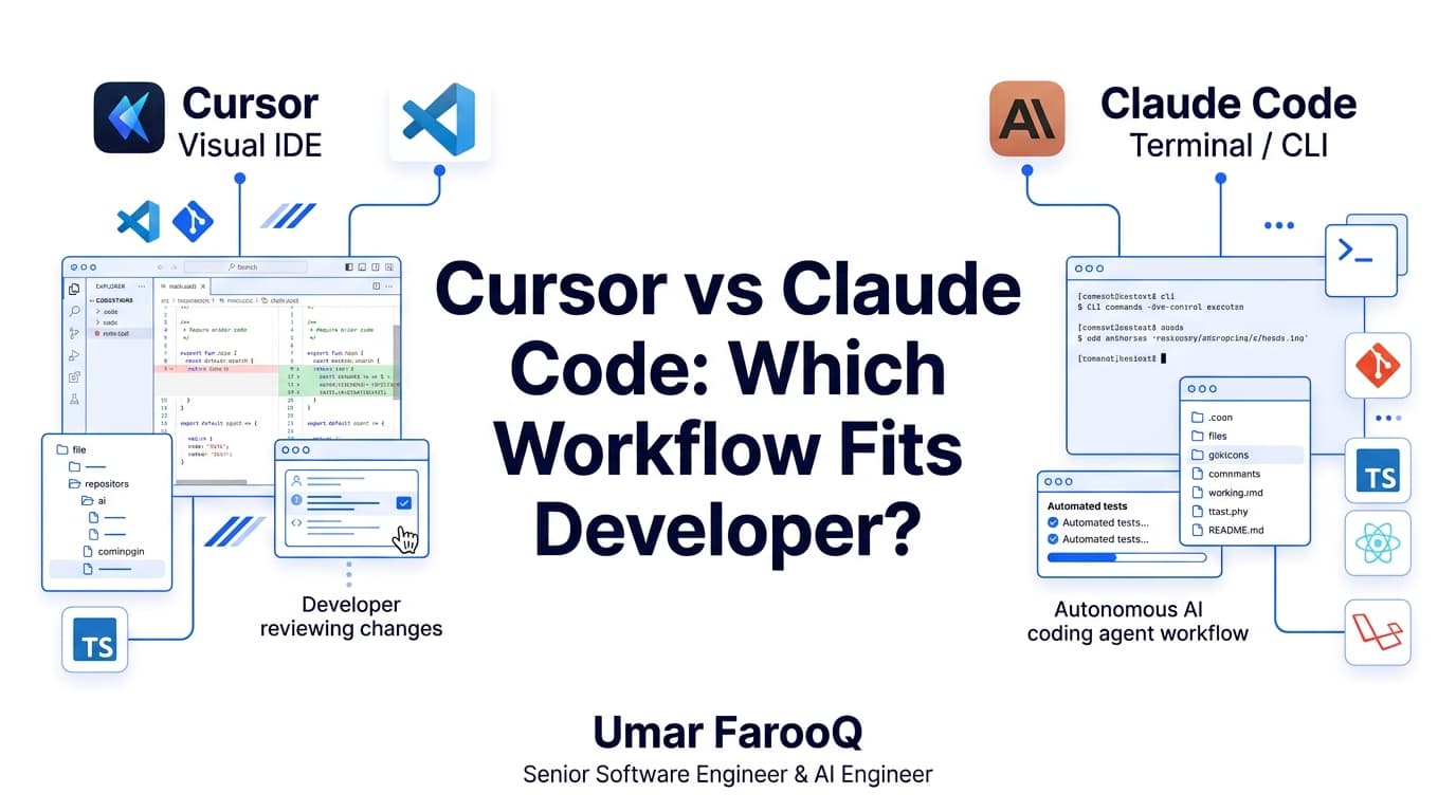 Cursor vs Claude Code: Which Workflow Fits Which Developer?