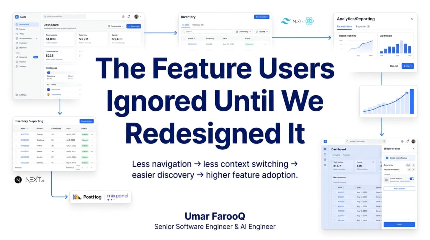 The Feature Users Ignored Until We Redesigned It