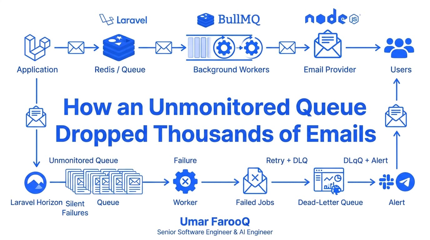 How an Unmonitored Queue Dropped Thousands of Emails